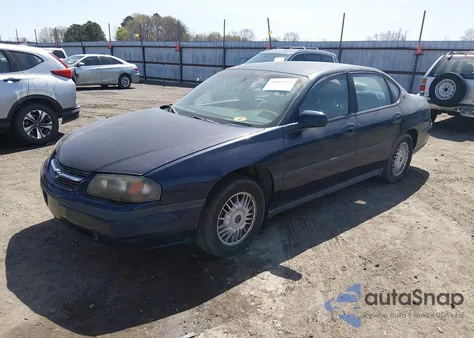2000 Chevrolet Impala from USA, damaged, VIN 2G1WF55E7Y9147694
